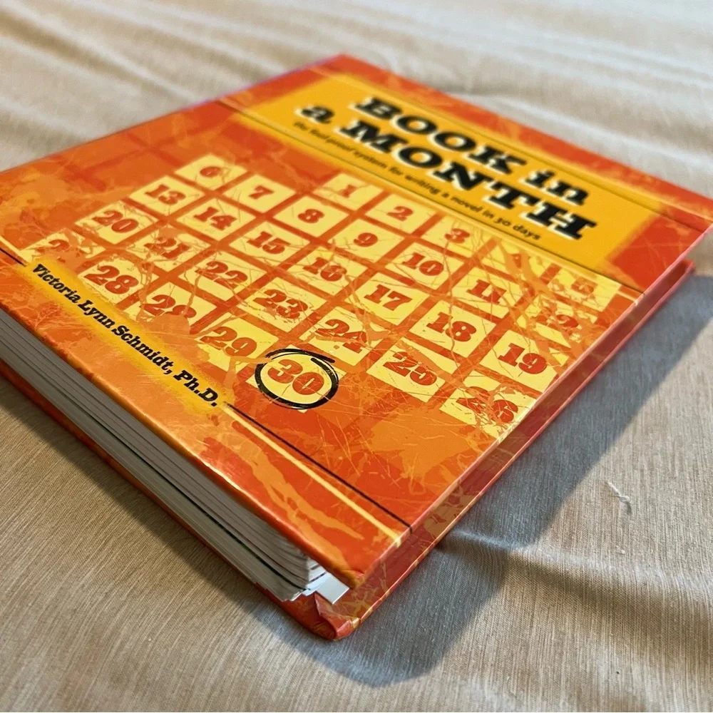 Book in a Month by Victoria Lynn Schmidt | Novel Writing Planner & Guide